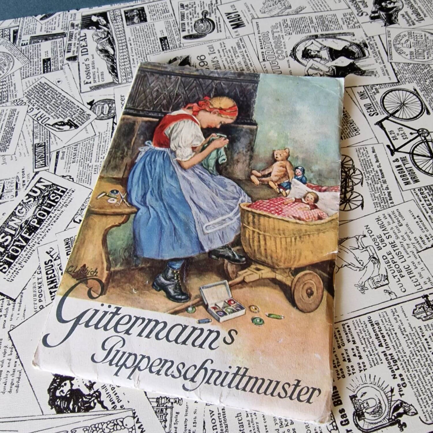 Gütermann's Puppenschnittmuster für 30cm Puppen