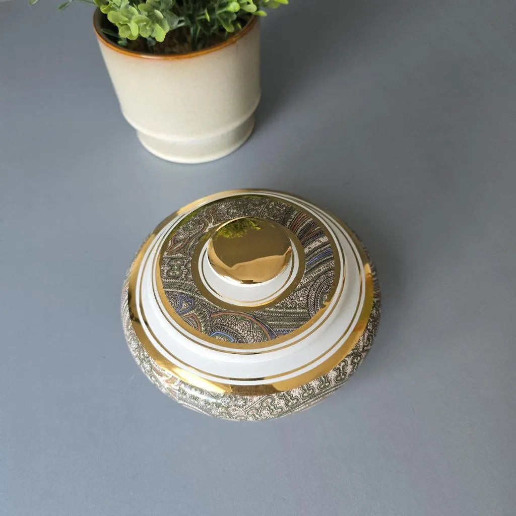 Vintage Dose mit Deckel - Ceramiche Giumianelli