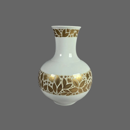 Lorenz Hutschenreuther - Große Vase mit goldenem Dekor