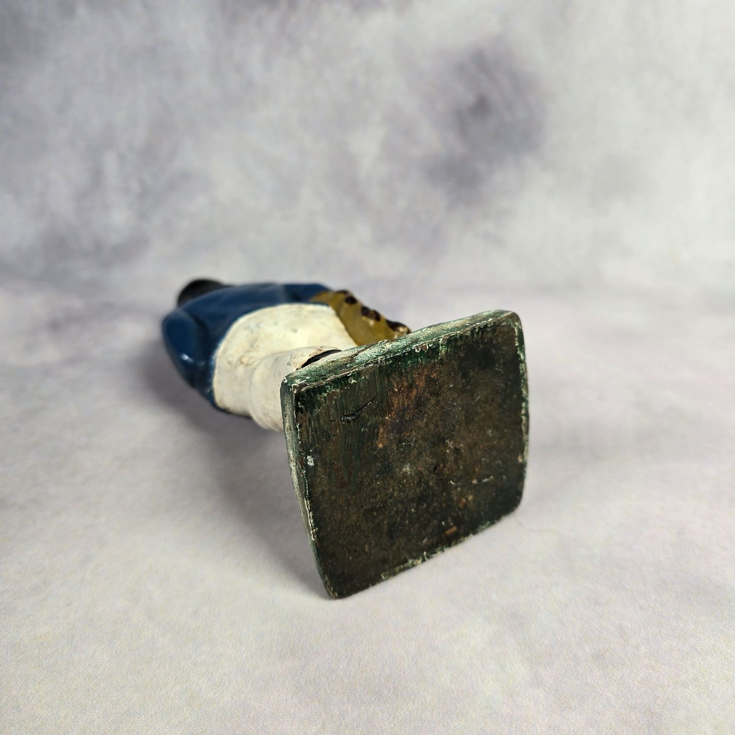 Schwere alte Fischer Seemann Figur aus Gusseisen - Türstopper