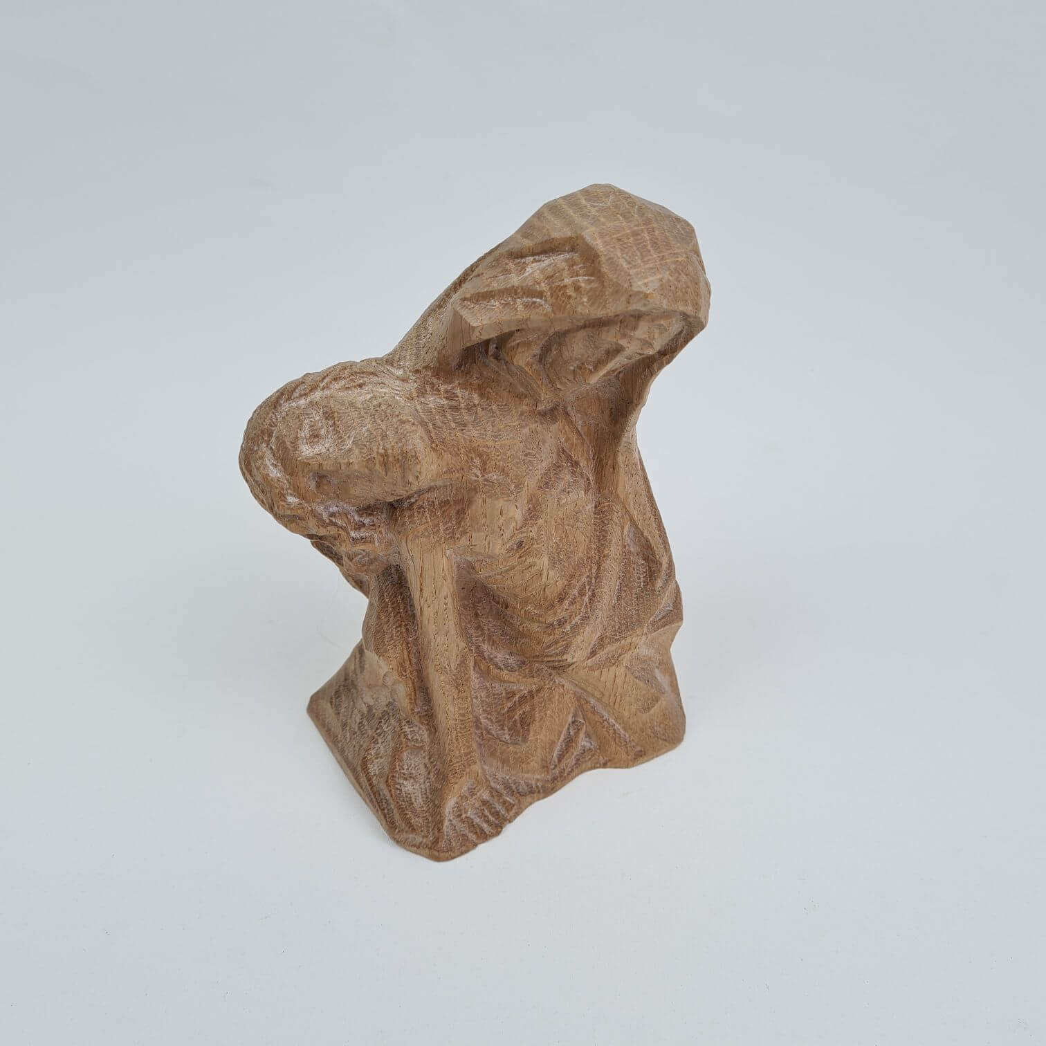 Maria mit Jesus - Holzfigur geschnitzt
