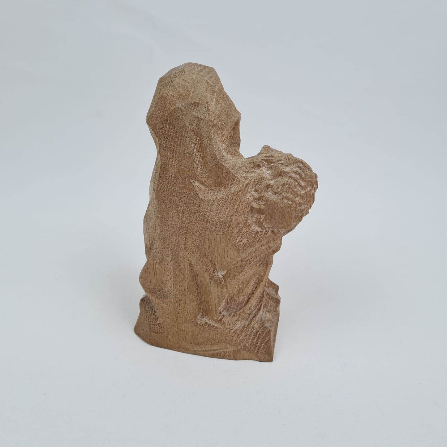 Maria mit Jesus - Holzfigur geschnitzt