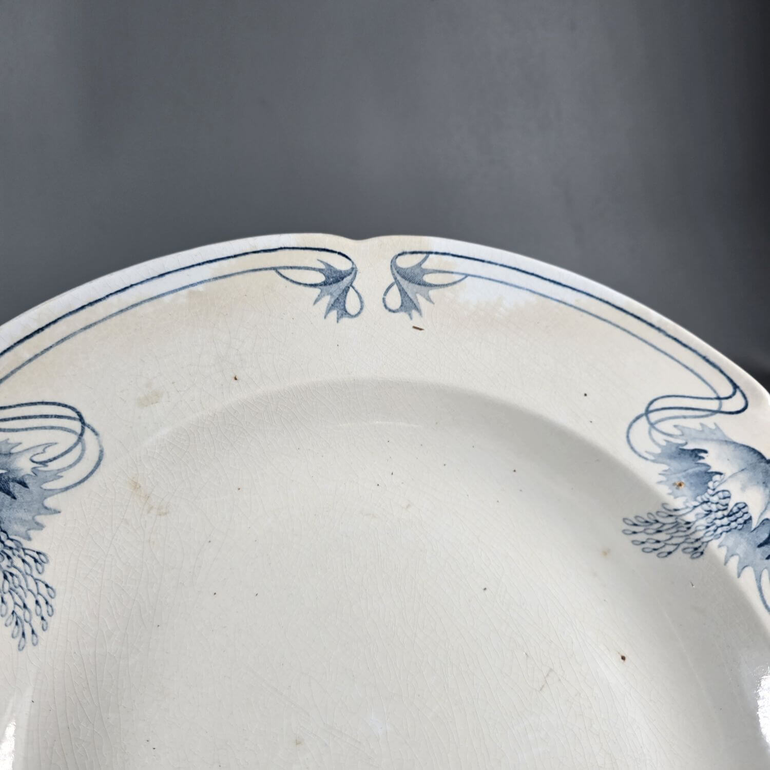 Sehr alter großer Villeroy & Boch Teller - Hilda