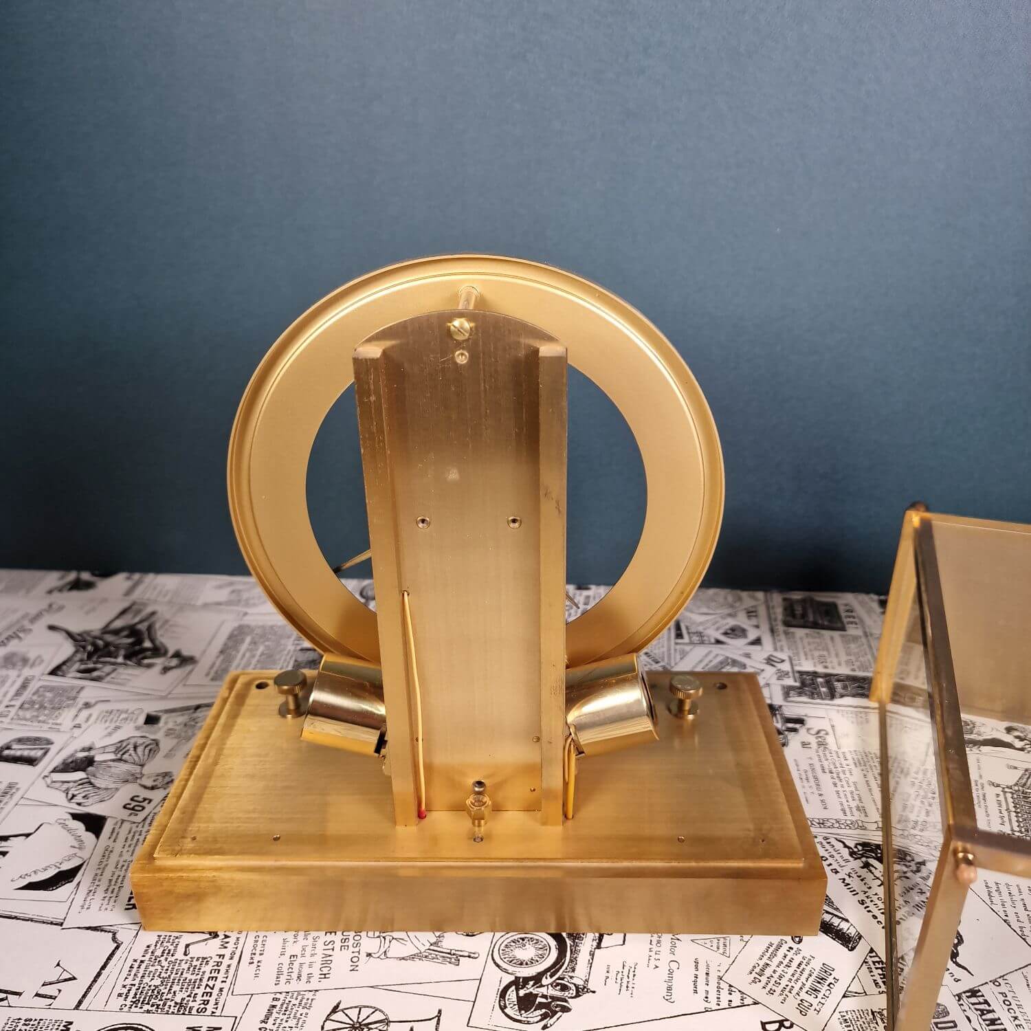 Junghans Ato Magnetpendeluhr - Tischuhr - Kamin Uhr