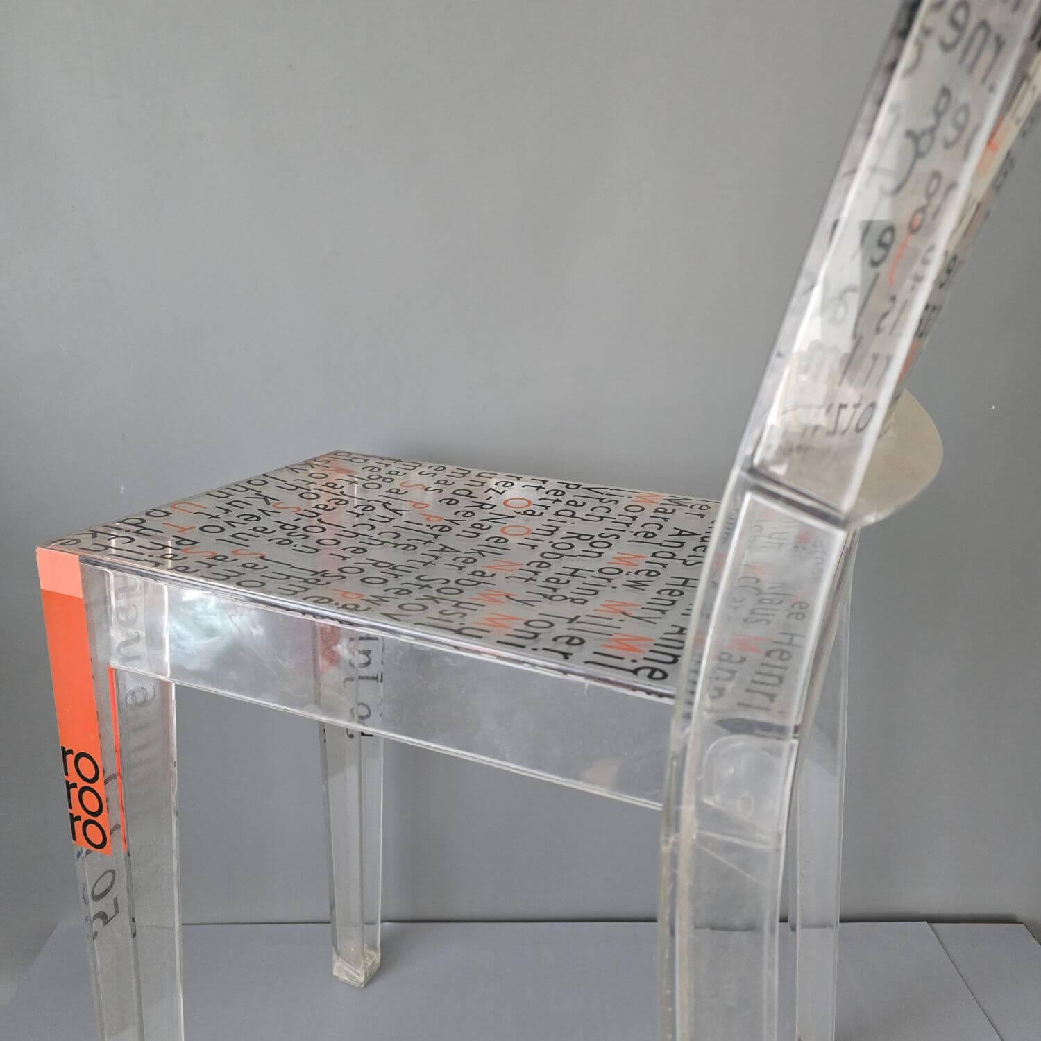 Kartell Stuhl La Marie, Philippe Starck, Rowohlt limited Edition