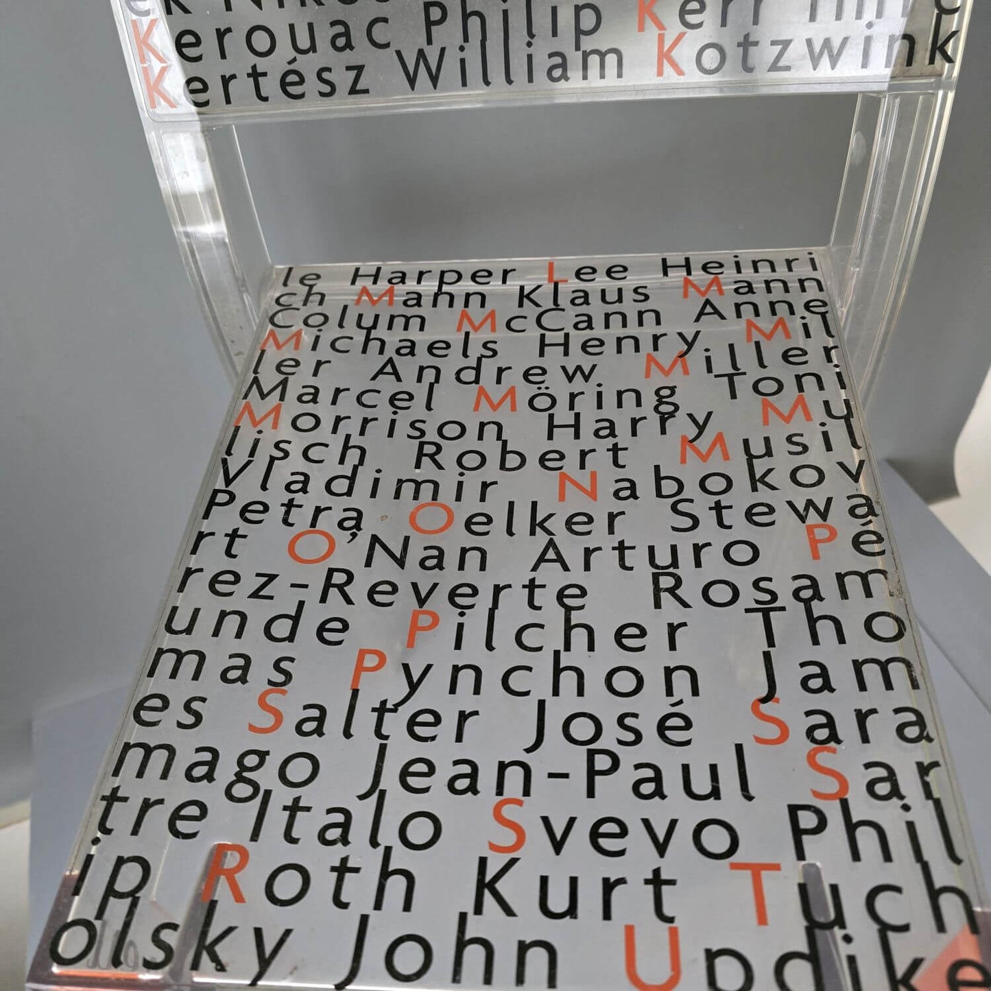 Kartell Stuhl La Marie, Philippe Starck, Rowohlt limited Edition
