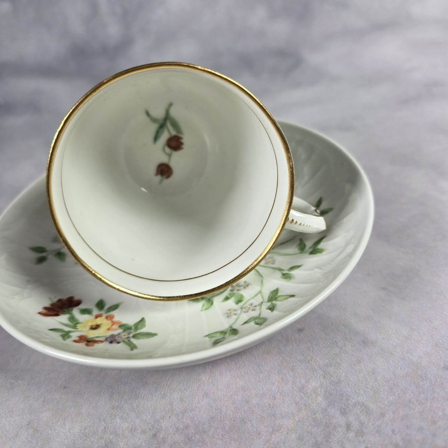 KPM Berlin Tasse und Teller