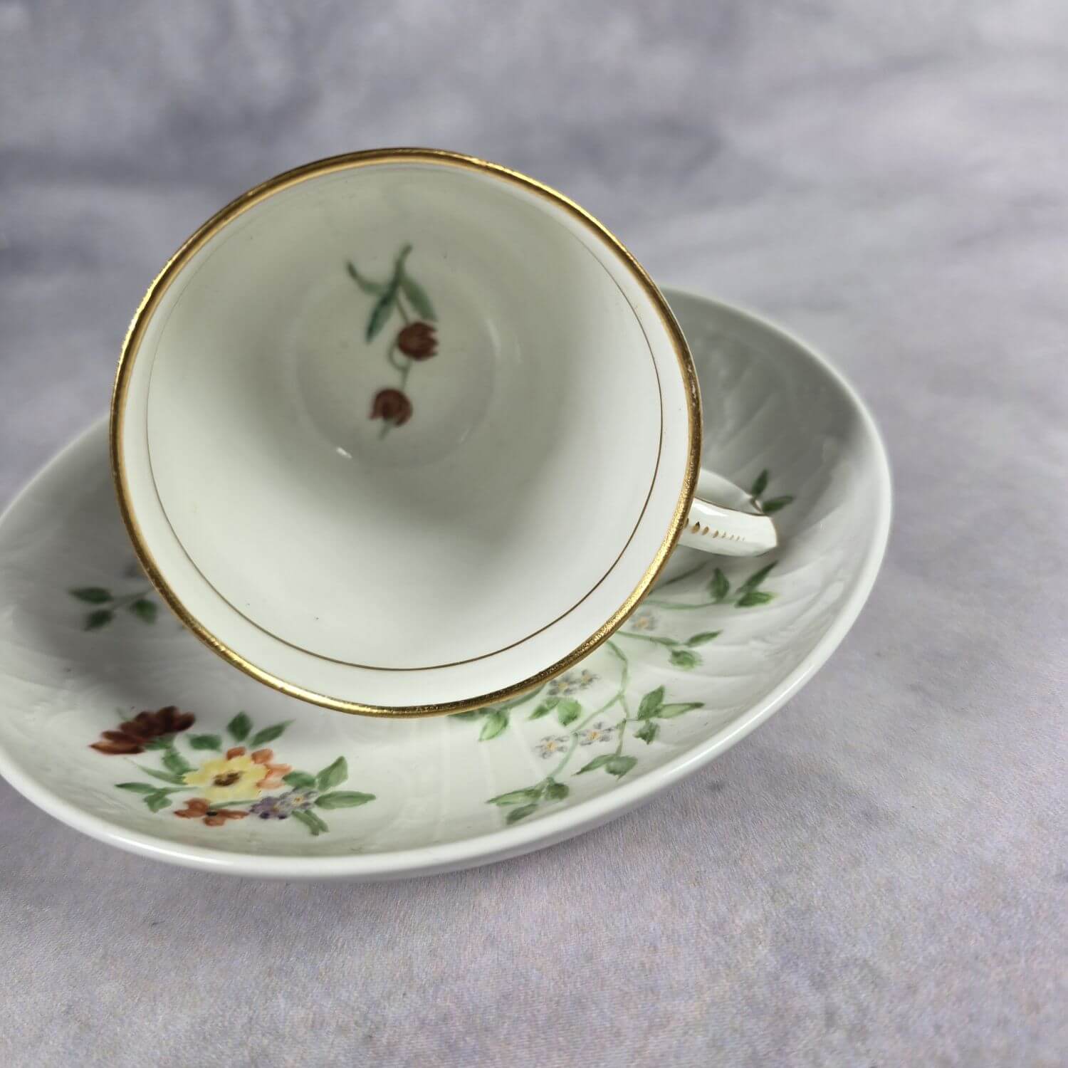 KPM Berlin Tasse und Teller
