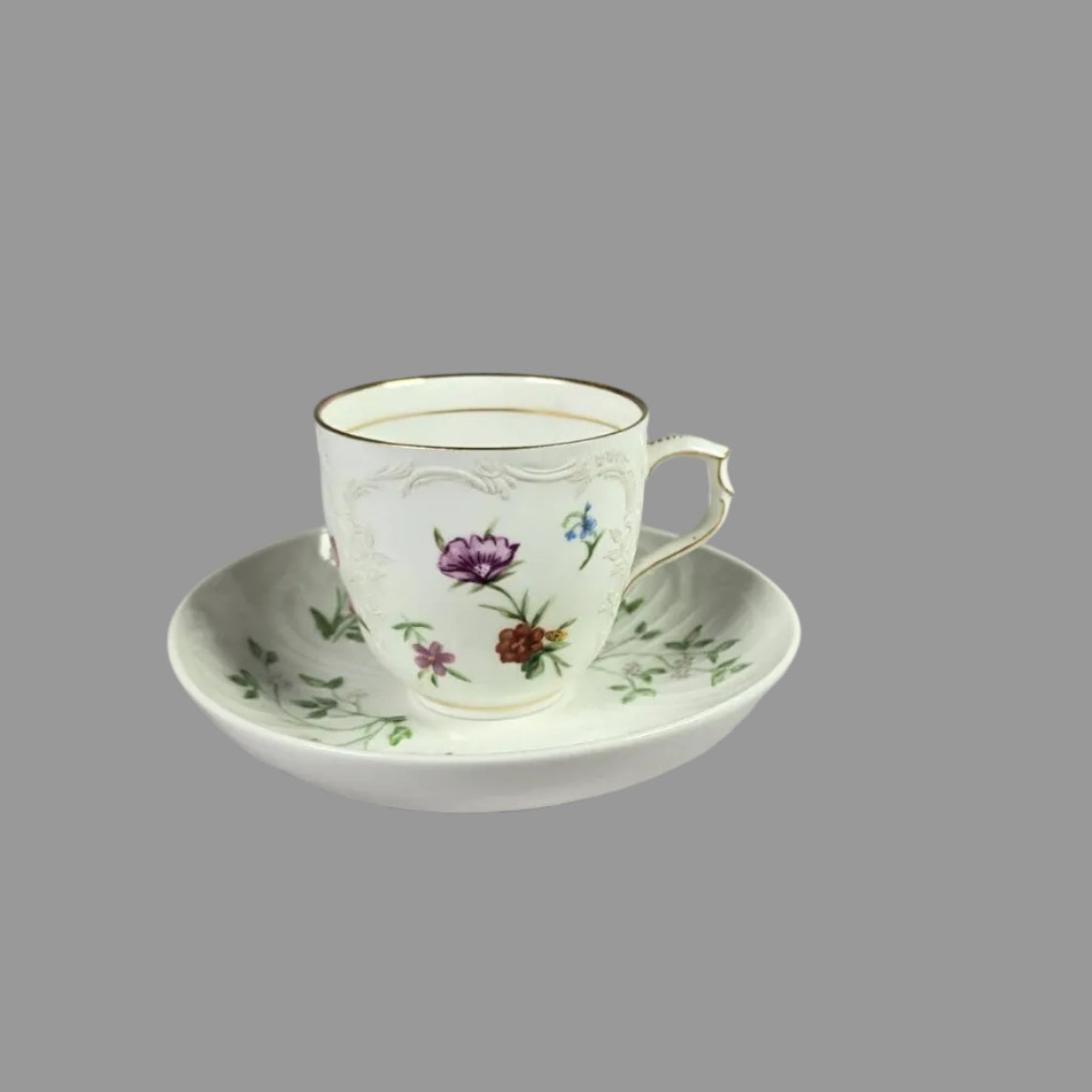 KPM Berlin Tasse und Teller