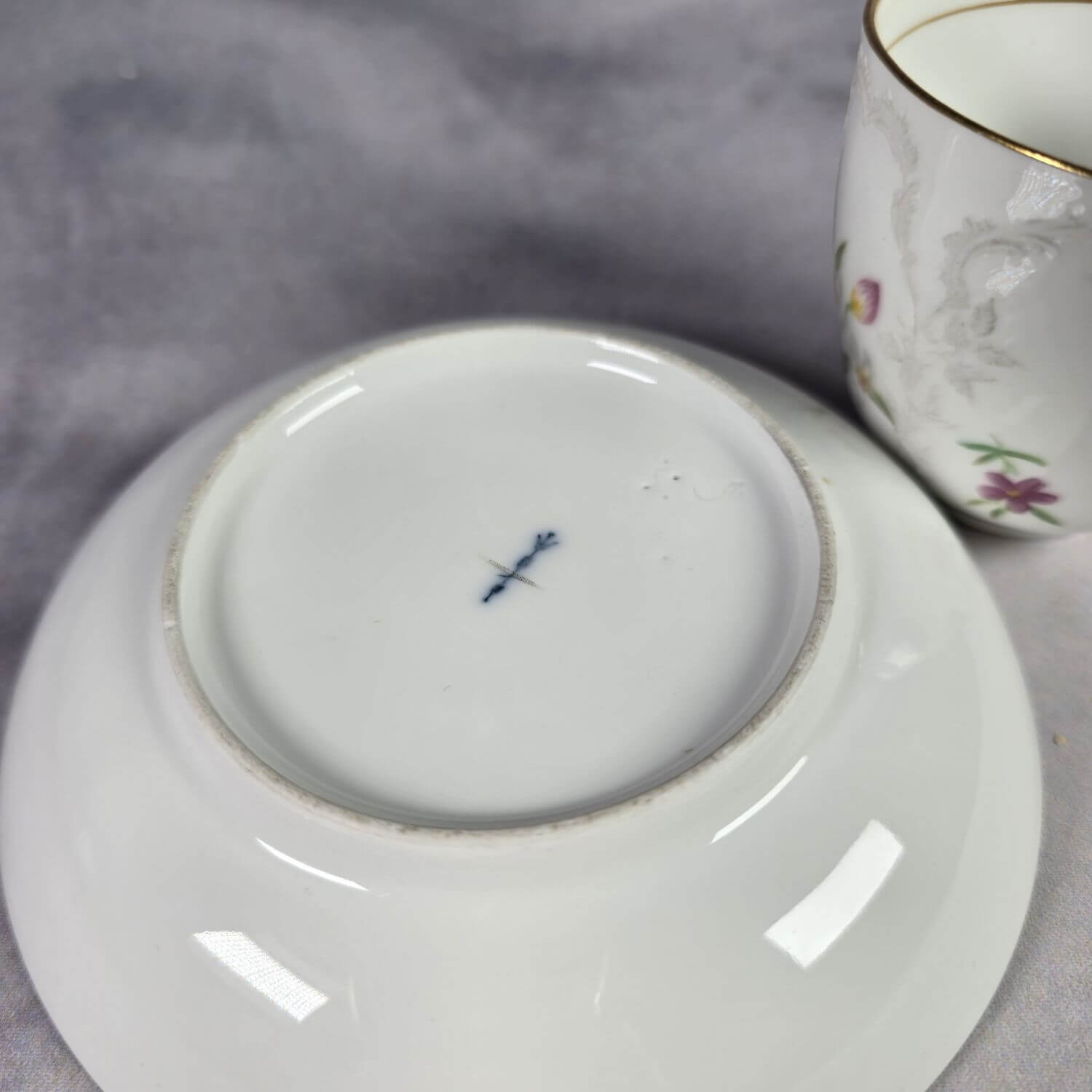 KPM Berlin Tasse und Teller
