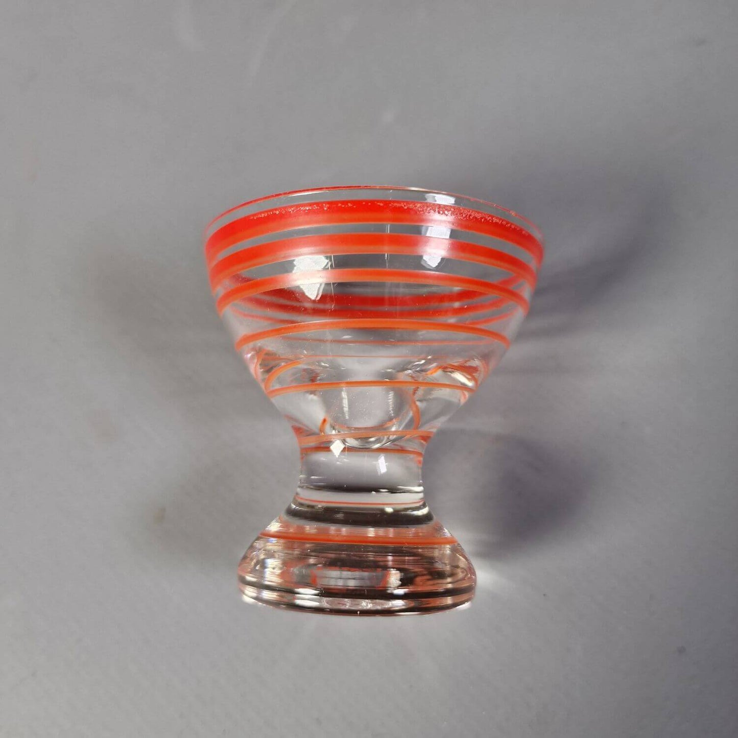 Vintage Karaffe mit Gläsern - Motiv schwarze Rose