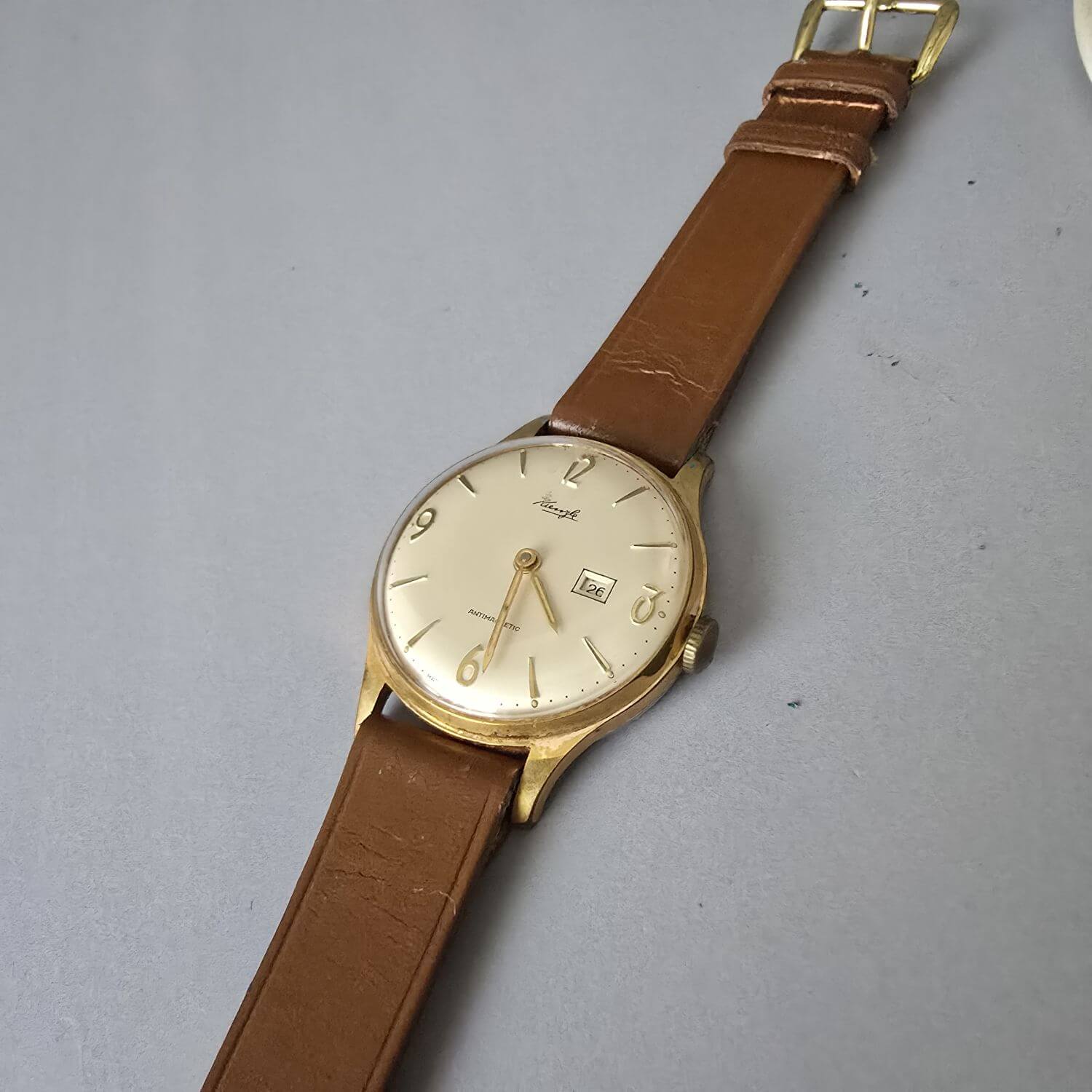 Vintage Kienzle Herren Armbanduhr mit Datumsanzeige