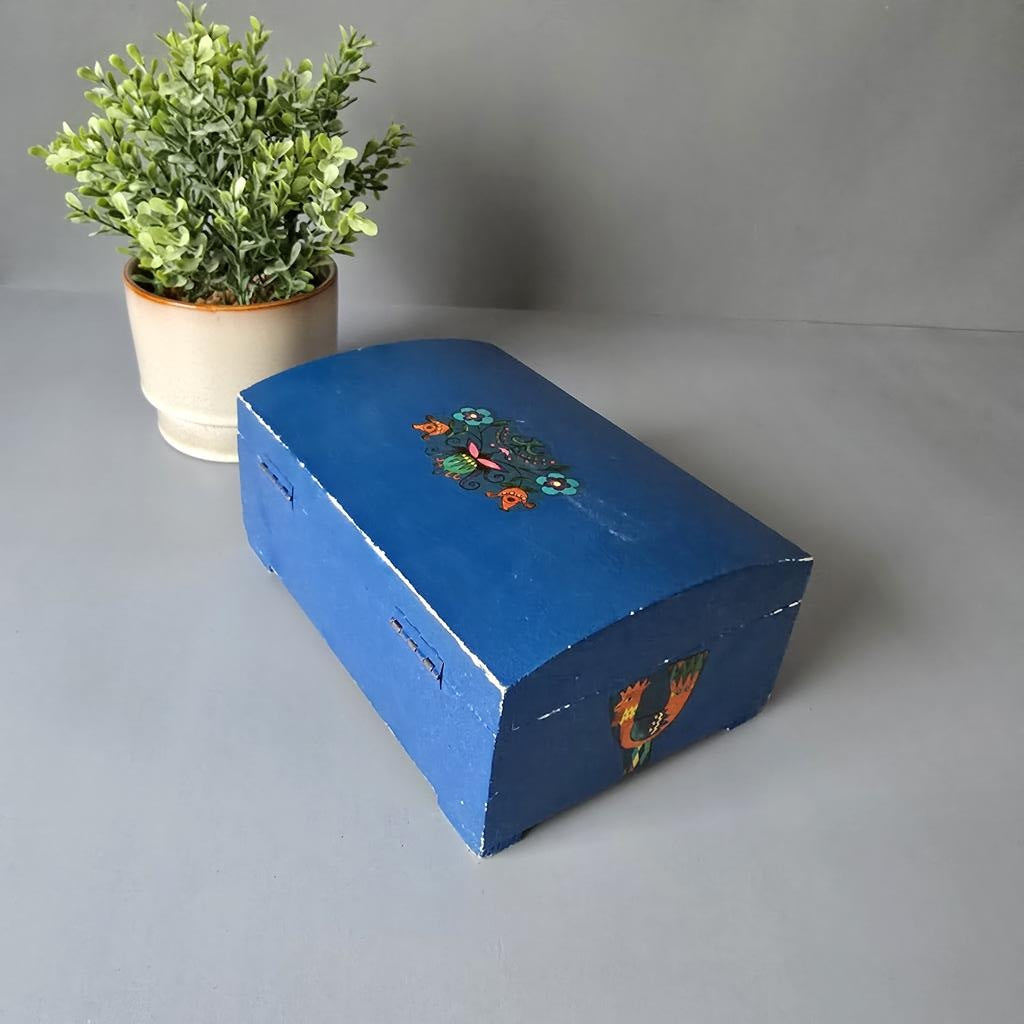 Schatzkästchen aus den 70s, Schmuckdose, Truhe