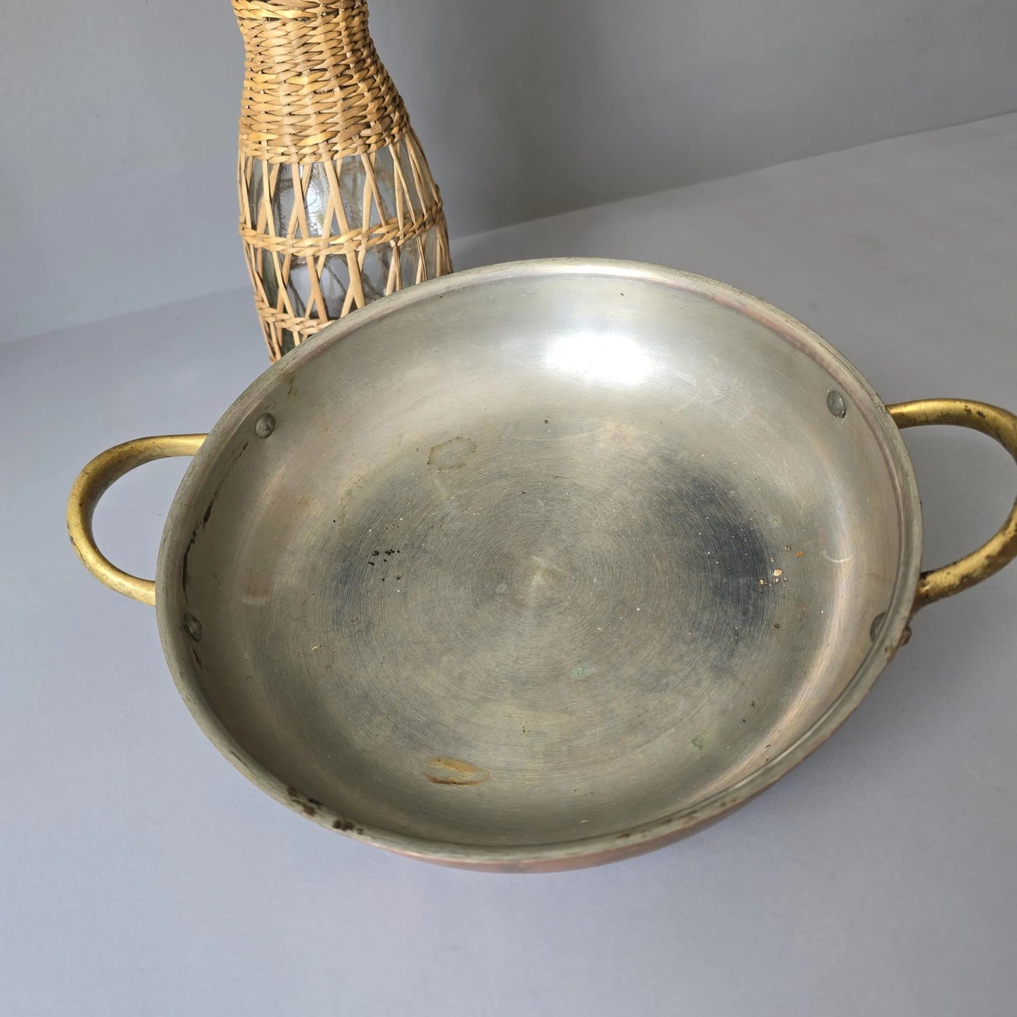 Scampipfanne aus Kupfer - Ø 21 cm - Tagus Chef, Portugal
