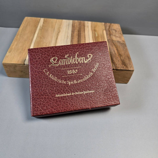 Landleben - C.A. Müllersche Spielkartenfabrik Berlin - Nr. 187 von 2000 - Berliner Spielkarten
