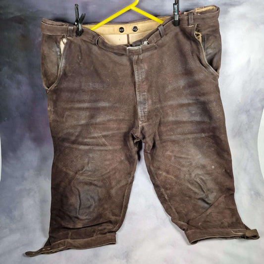 Lederhose - Kniehose - Krachlederne - Größe 54 Bauchgröße