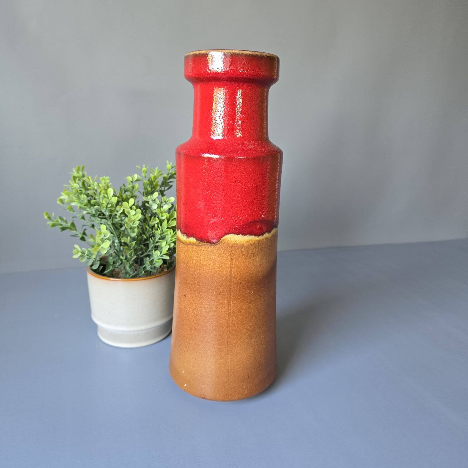 eScheurich Vase 205-32, West German Pottery, 1960er