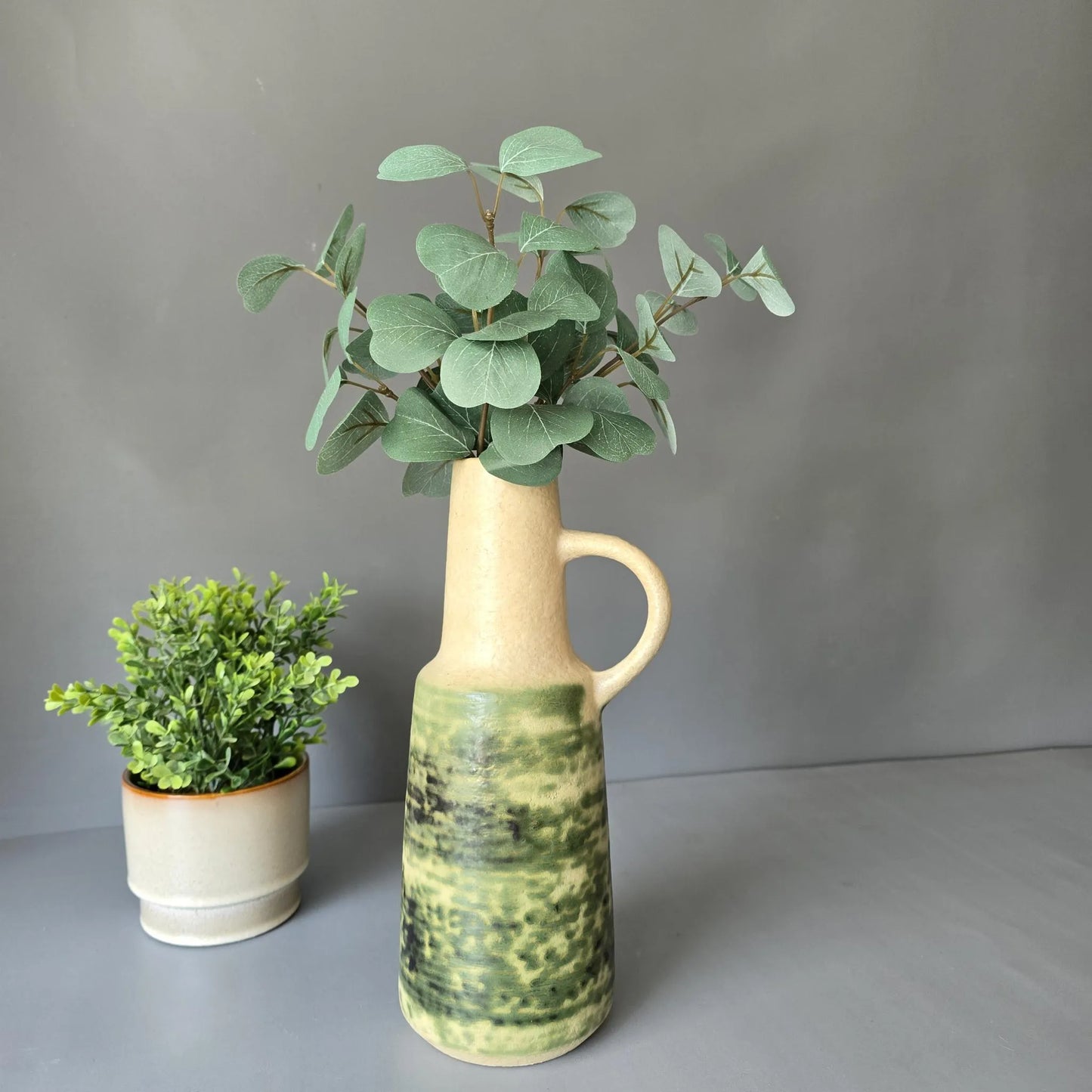 Vase aus den 60ern - mid century Ostalgie - Henkelvase VEB Haldensleben