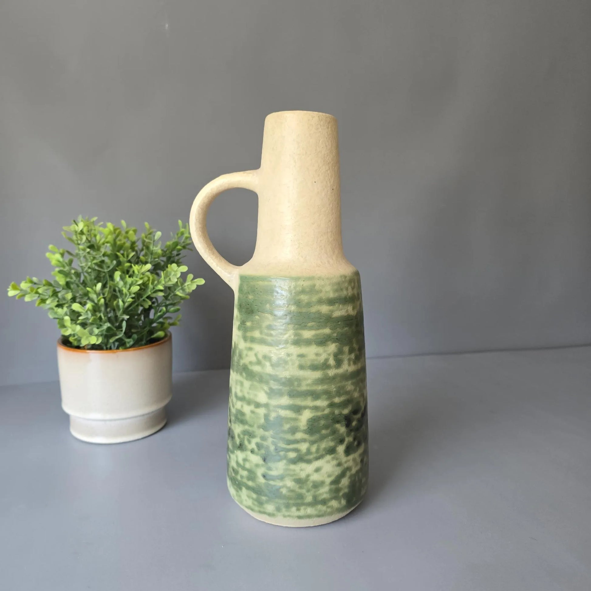 Vase aus den 60ern - mid century Ostalgie - Henkelvase VEB Haldensleben