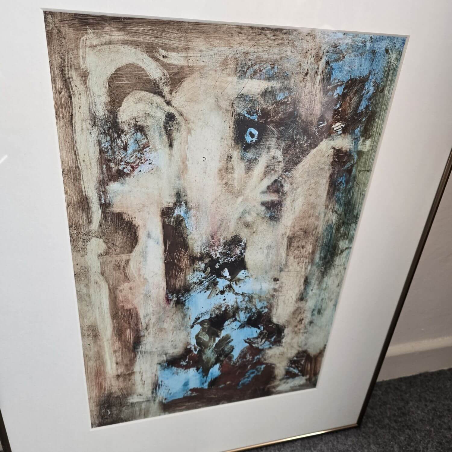 Wandbild Abstrakte Kunst - Muradli 1996 - gerahmt