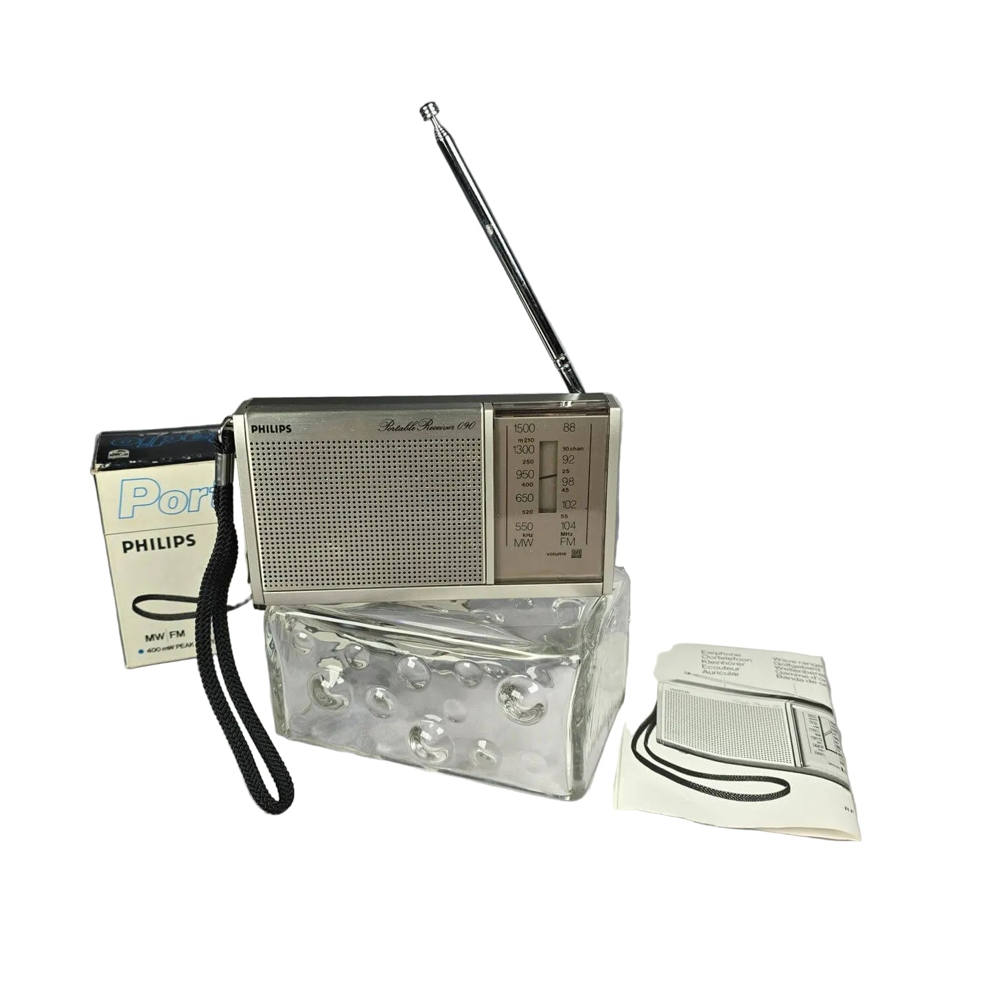 Philips Portable Radio De Luxe Line - 80er Jahre in ovp