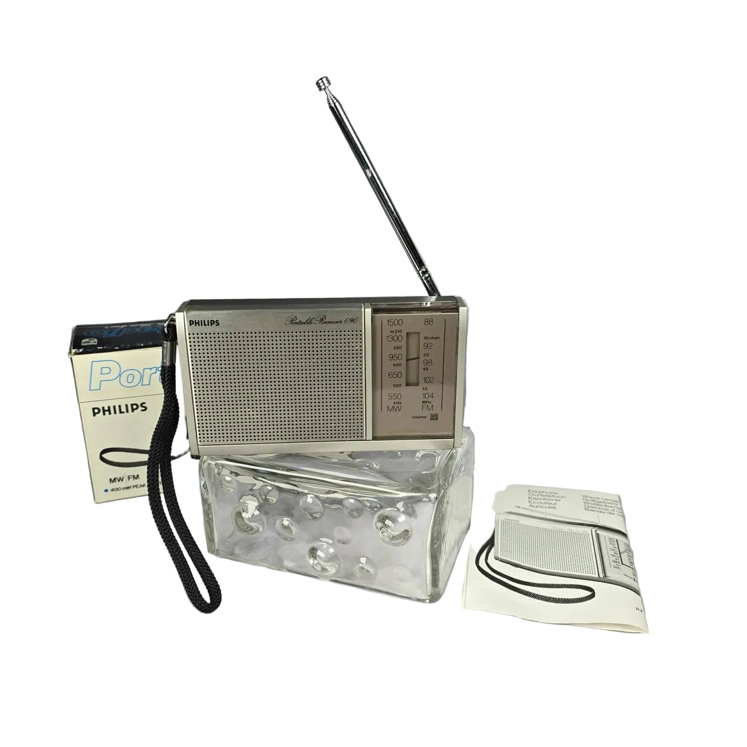 Philips Portable Radio De Luxe Line - 80er Jahre in ovp