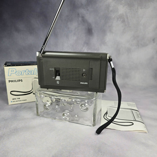 Philips Portable Radio De Luxe Line - 80er Jahre in ovp