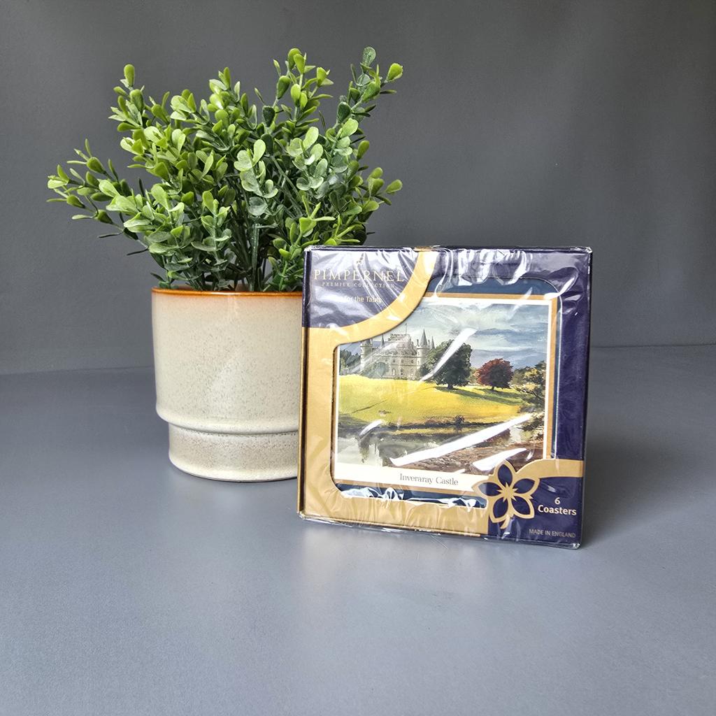 Set Pimpernel Untersetzer - noch original verpackt - Scottish Castles