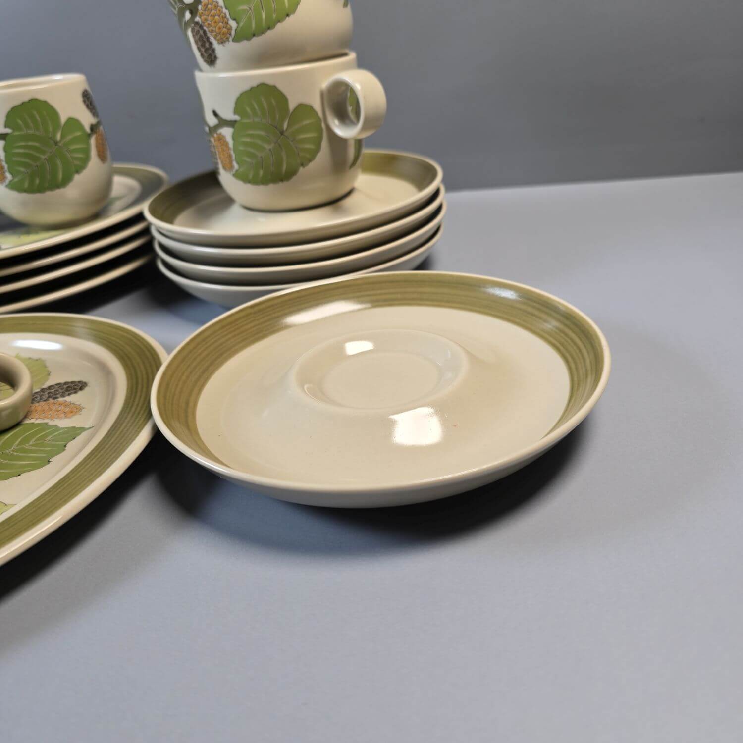 Rosenthal Terra Garda – Vintage Geschirr 70er, 15-tlg.
