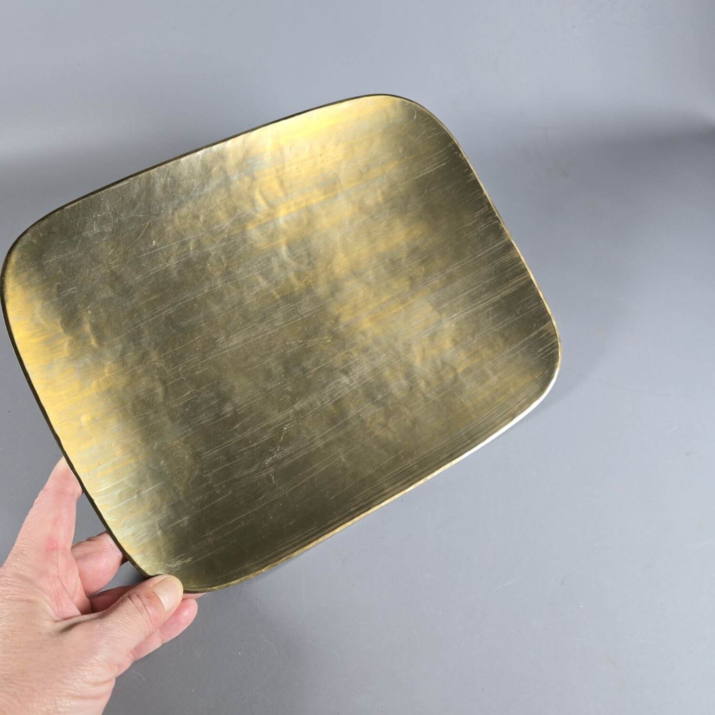 Kunsthandwerk - 1930er Jahre - Messing Schale auf Fuß - Emil Uwe Bläse