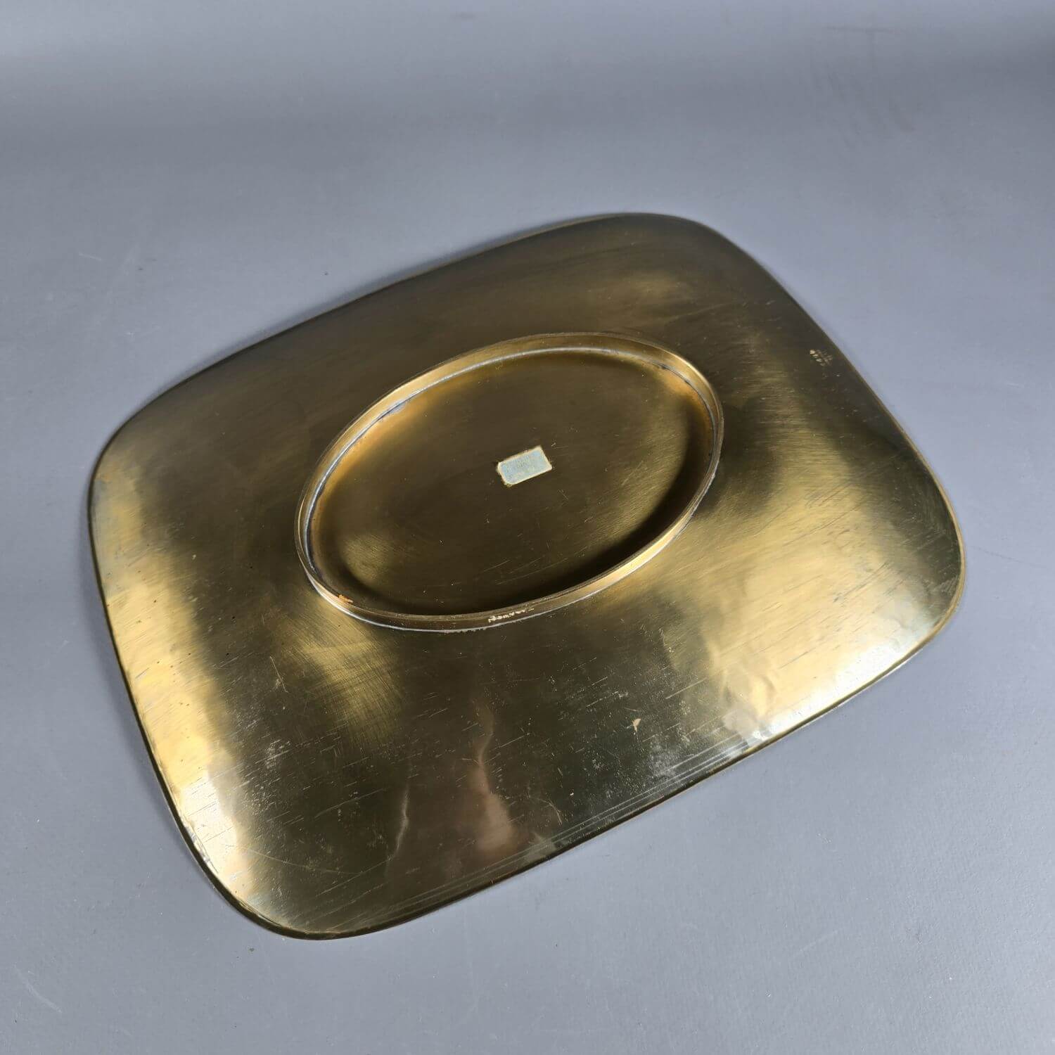 Kunsthandwerk - 1930er Jahre - Messing Schale auf Fuß - Emil Uwe Bläse