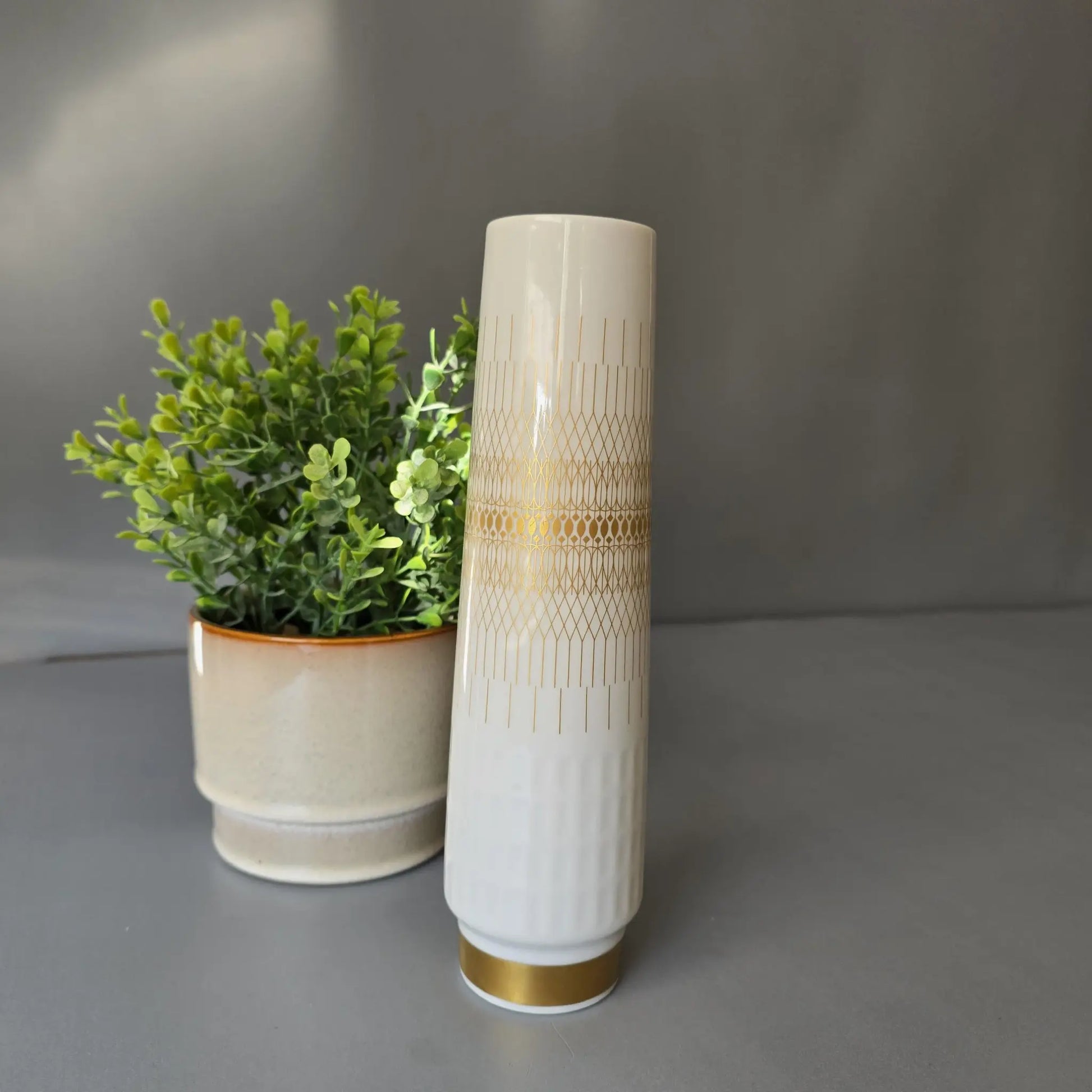 Scherzer Vase - 1970er - Op Art 