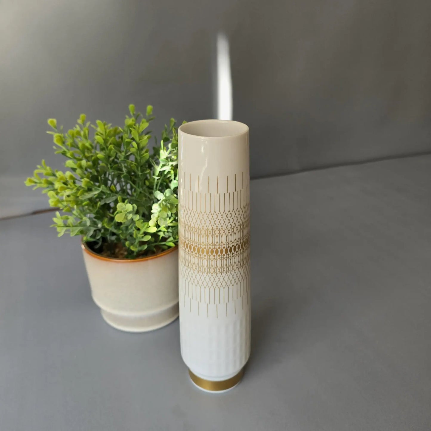 Scherzer Vase - 1970er - Op Art 