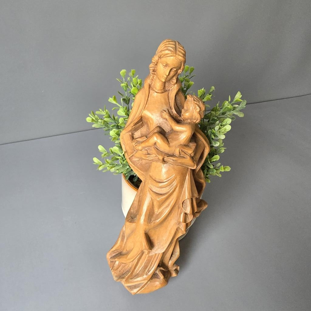Madonna Schnitzerei, Moroder St.Ulrich-Gröden