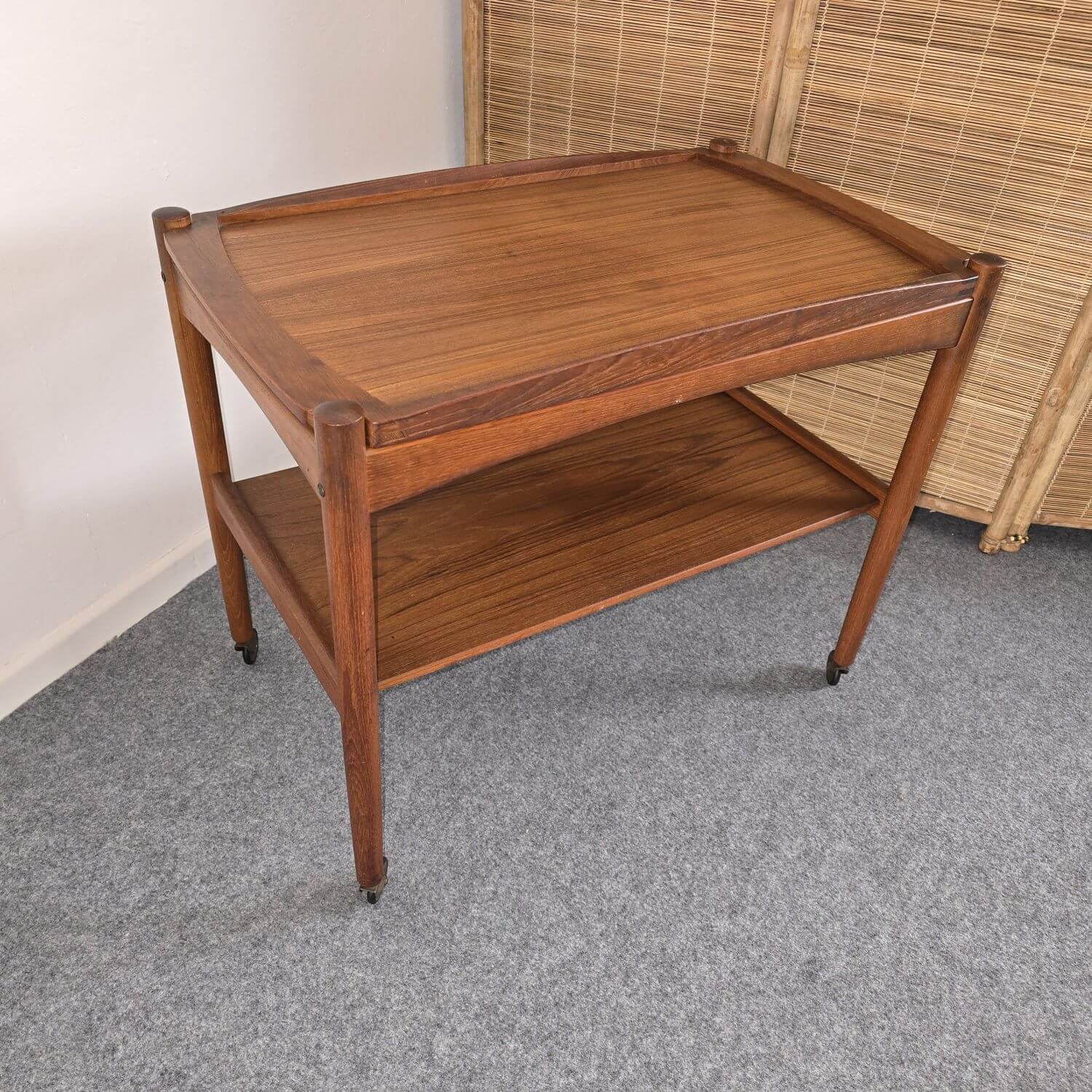 Poul Hundevad Mid Century Servierwagen -Teak danish design - 60s 60er
