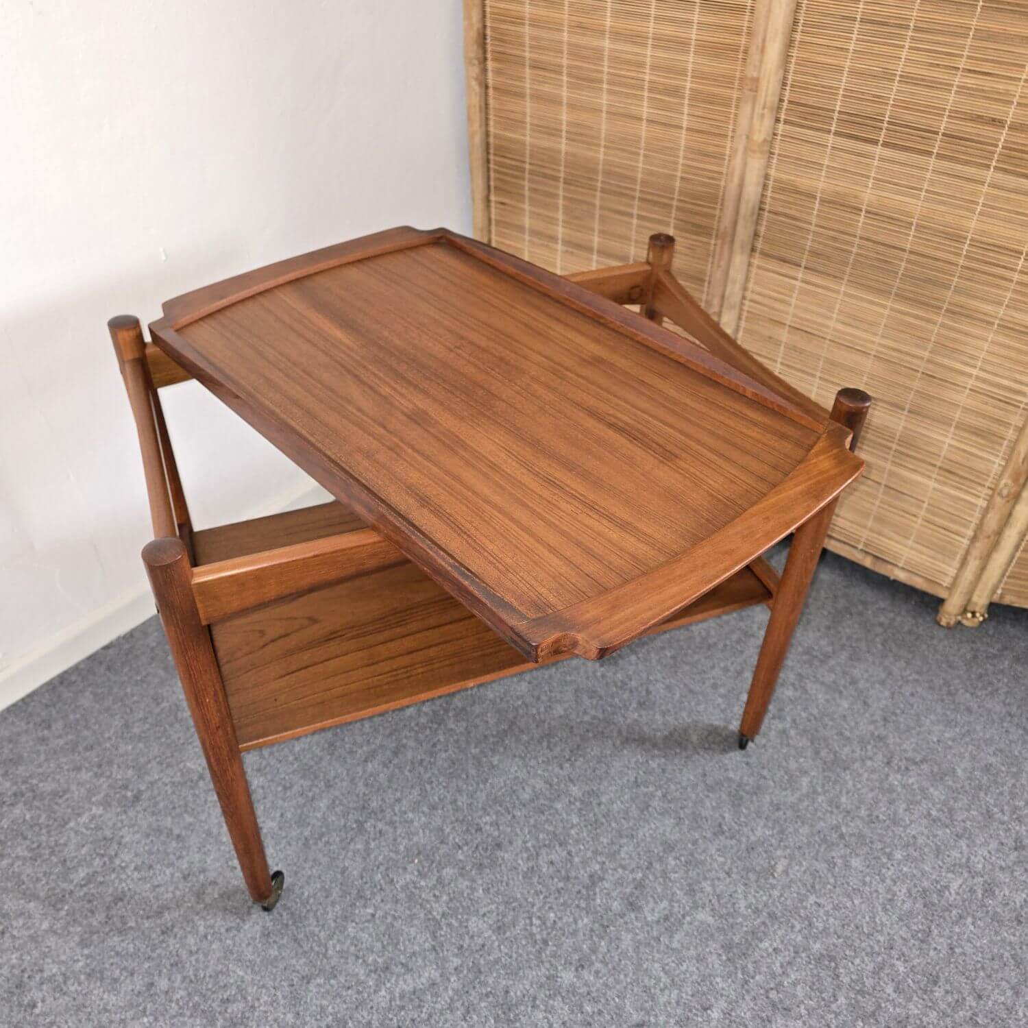 Poul Hundevad Mid Century Servierwagen -Teak danish design - 60s 60er