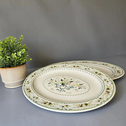 Royal Doulton Provencal - 2 ovale Servierplatten