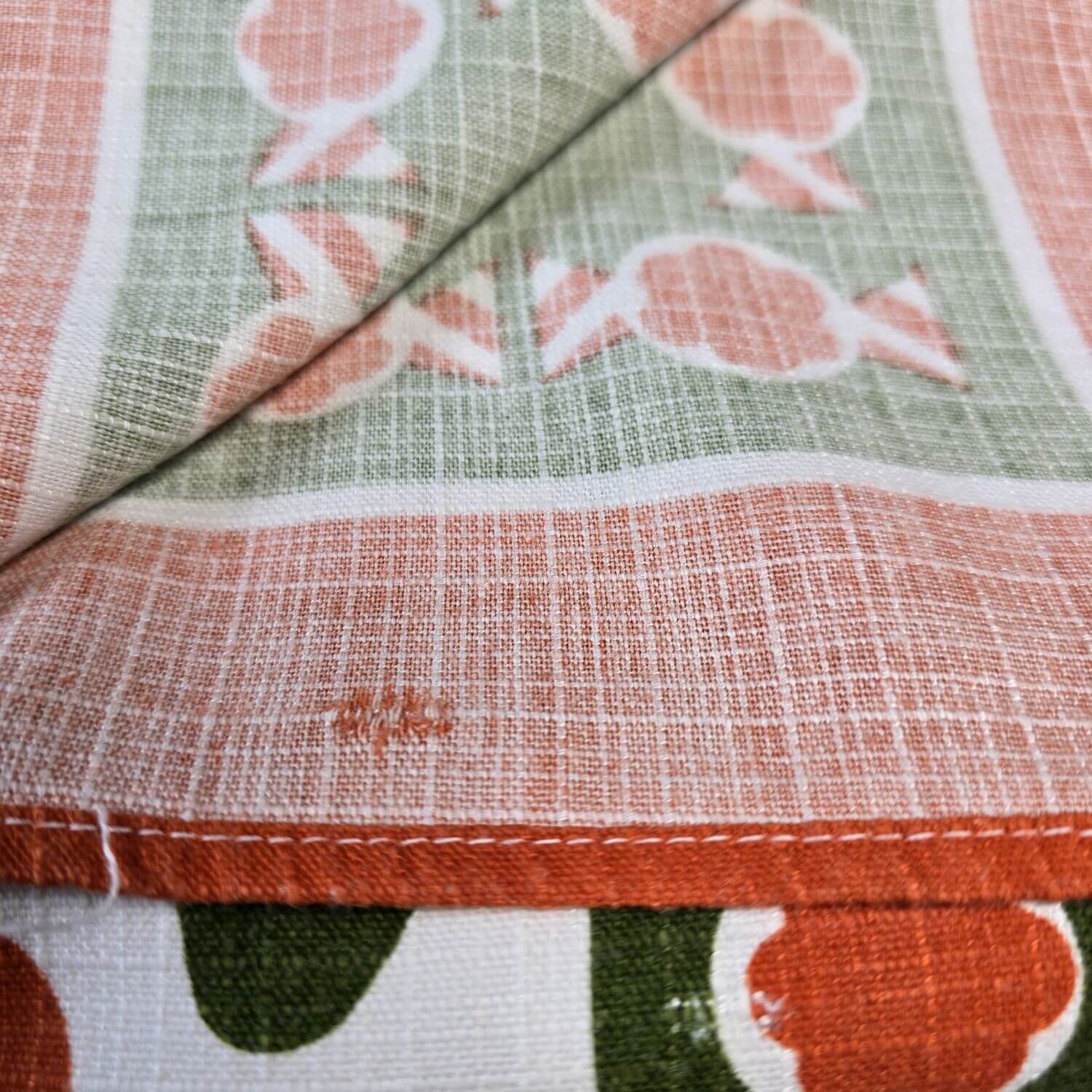 Set Tischdecken 70er Jahre - Küche - Baumwolle