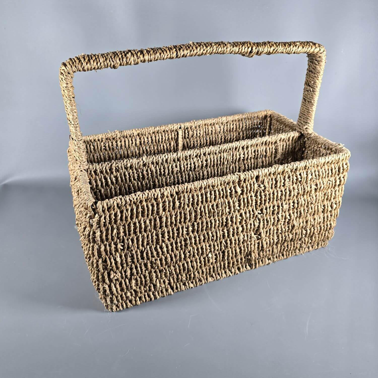 Boho Zeitschriftenständer aus Sisal