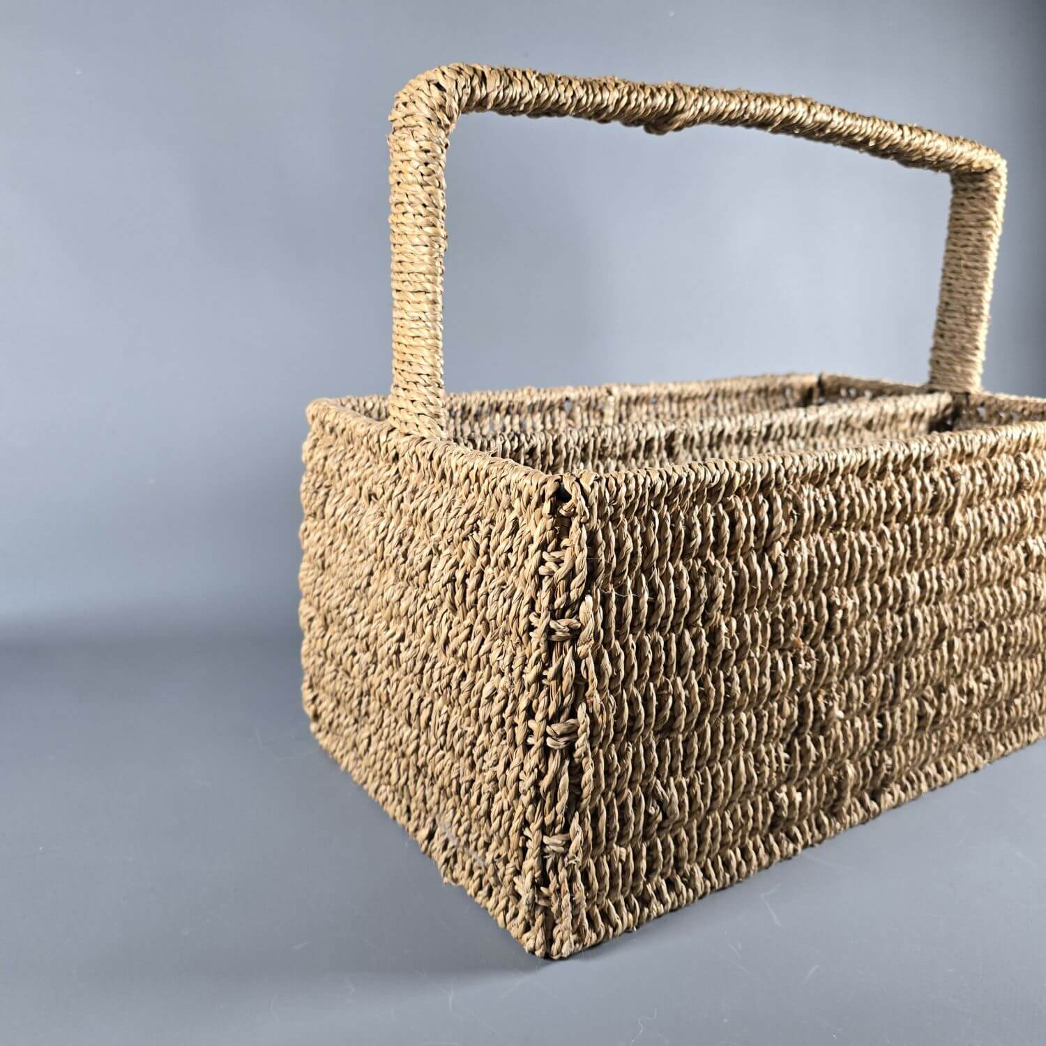 Boho Zeitschriftenständer aus Sisal