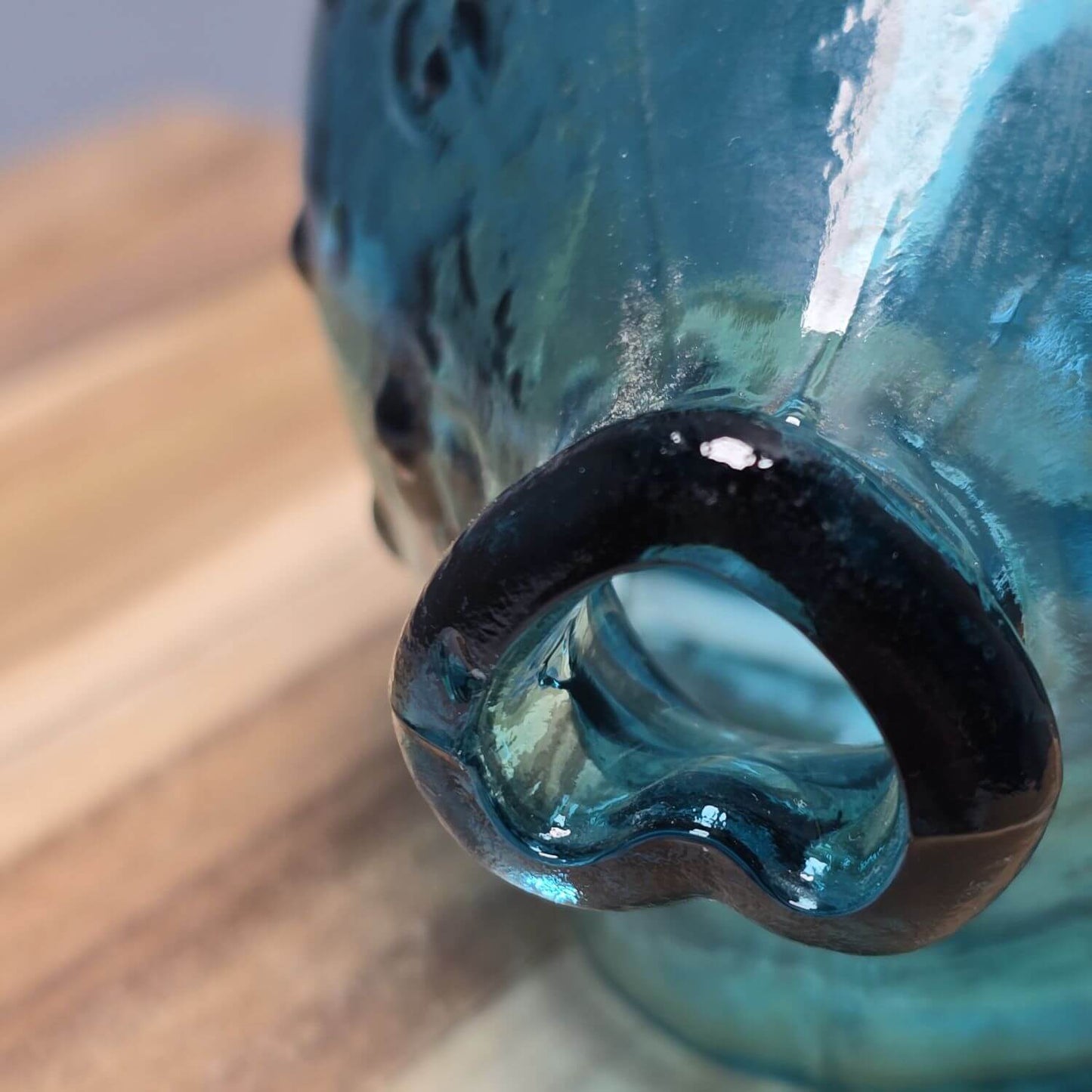 Sparschwein aus Glas - Holmegaard -Denmark - Mid Century - 1960er