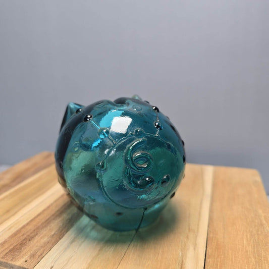 Sparschwein aus Glas - Holmegaard -Denmark - Mid Century - 1960er