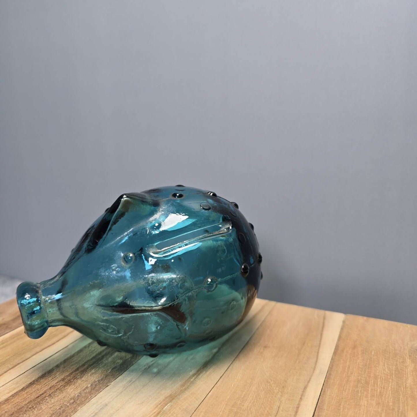 Sparschwein aus Glas - Holmegaard -Denmark - Mid Century - 1960er