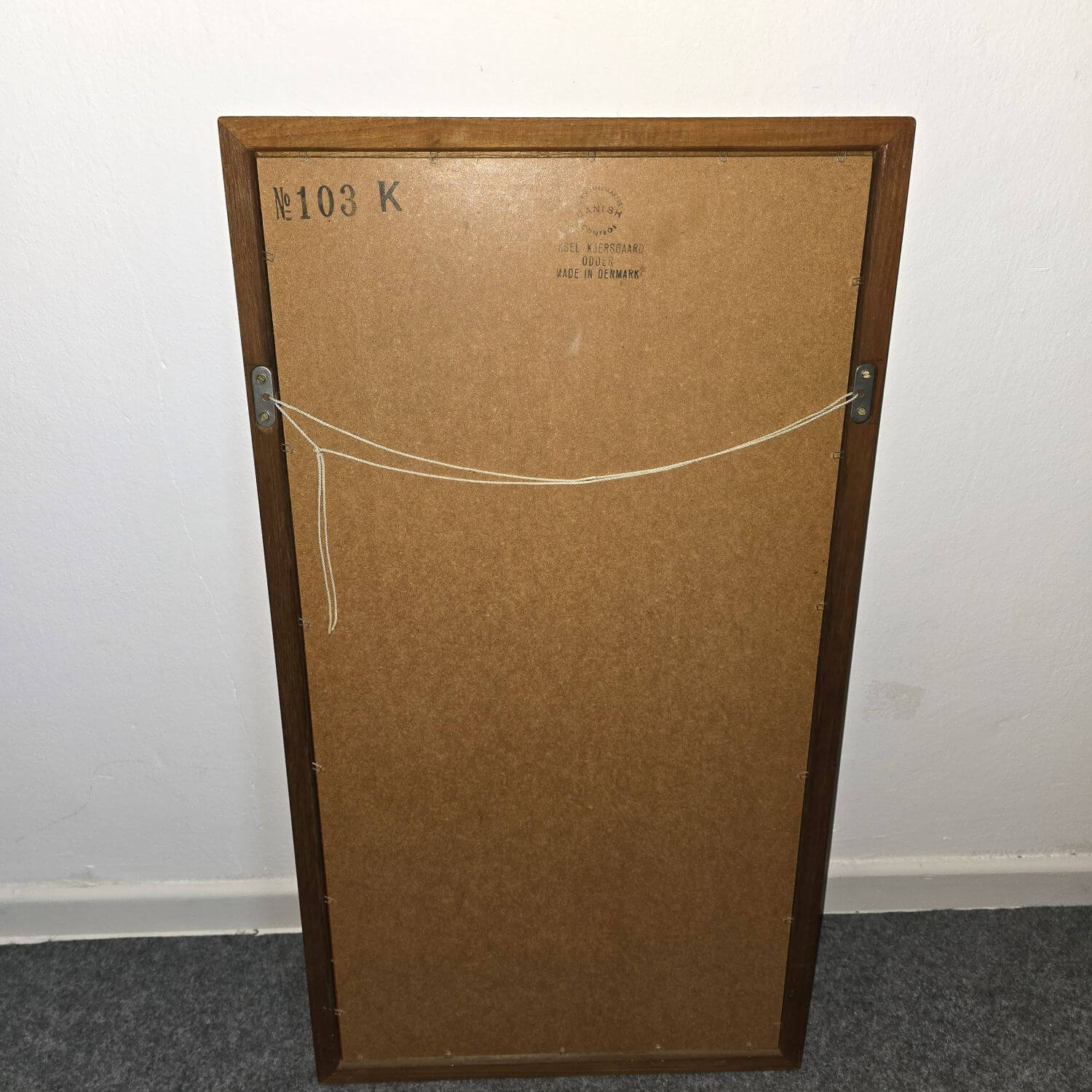 Mid-Century  Spiegel - Teak Kai Kristiansen für Aksel Kjersgaard - Danish Design