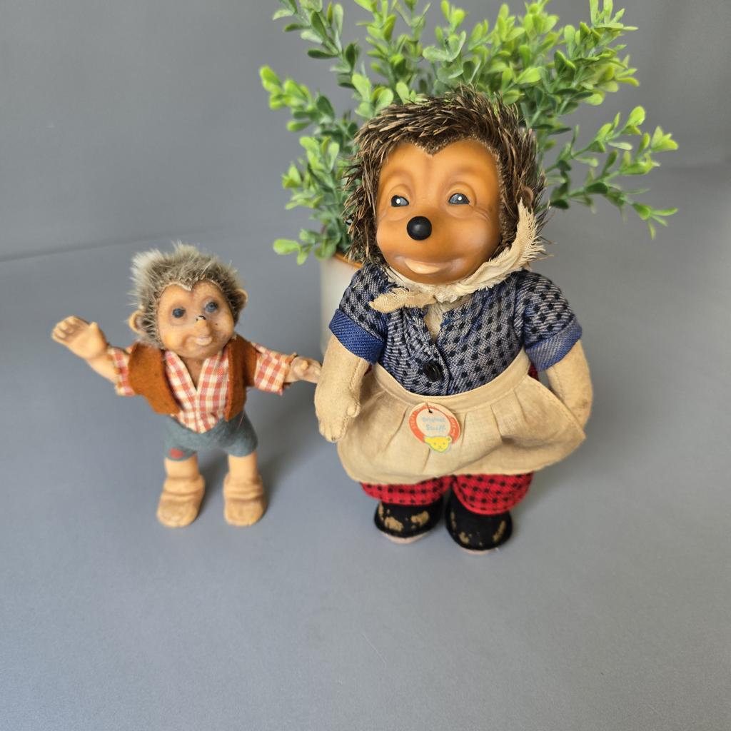 Vintage Steiff mecki Figur mit Micki unbekannter Hersteller