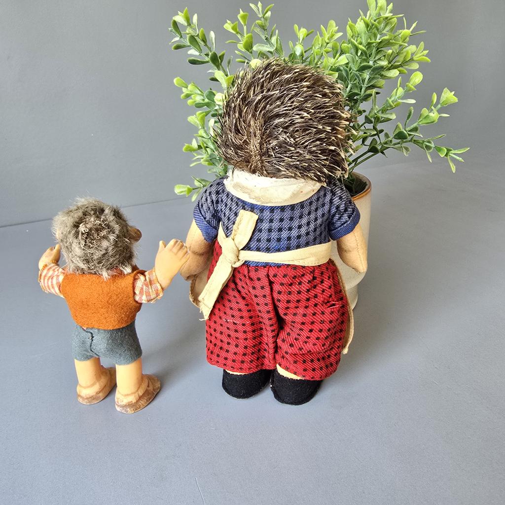 Vintage Steiff mecki Figur mit Micki unbekannter Hersteller