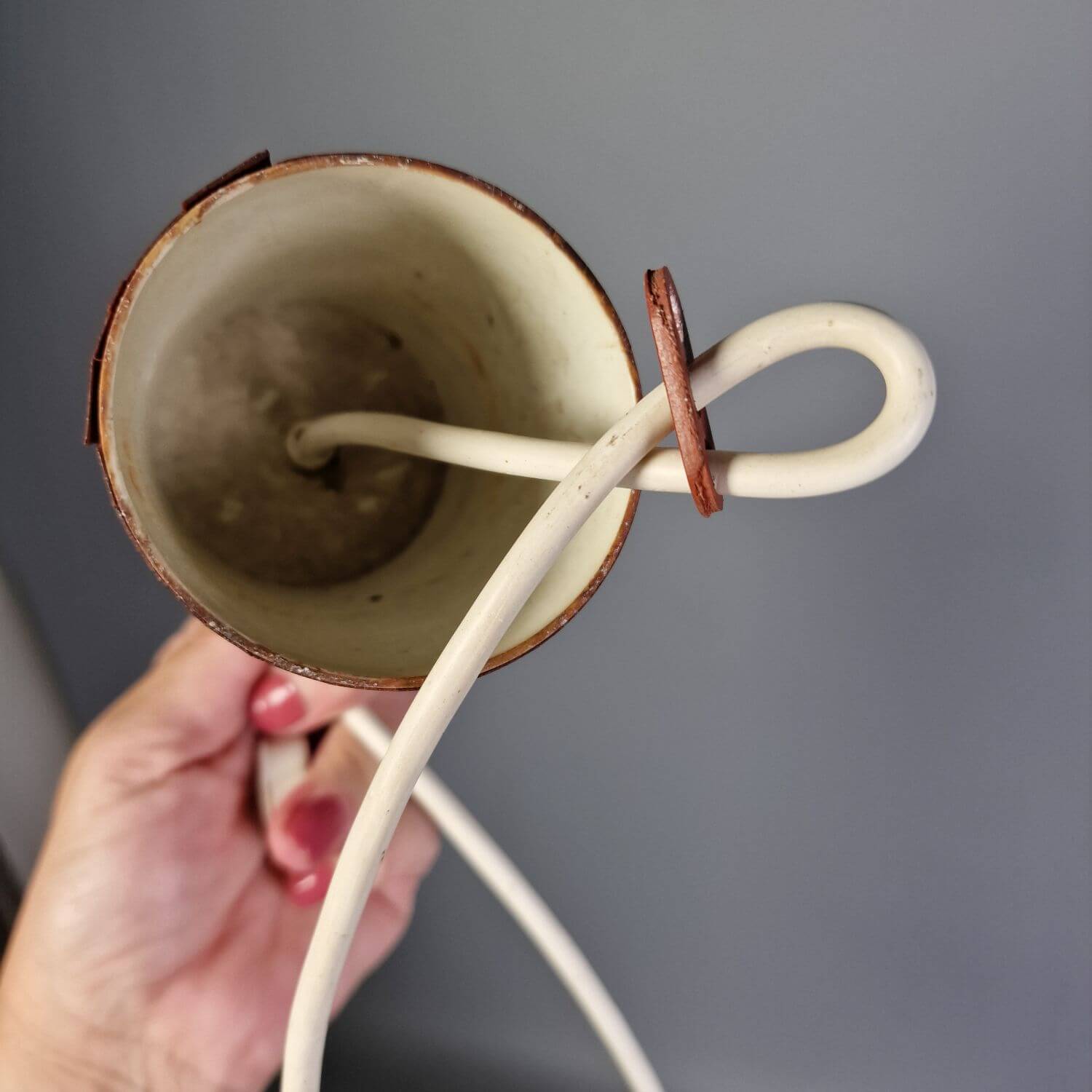 Mid Century Modern Hängelampe - Teak Danish