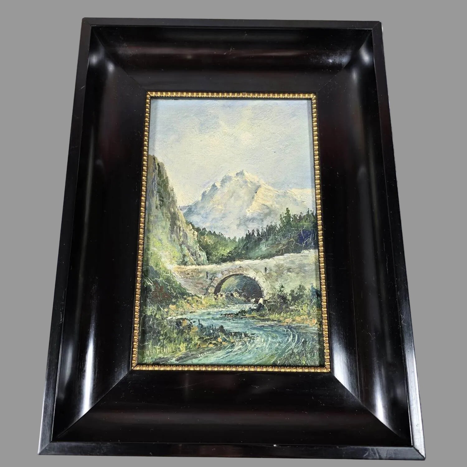 Theodor Hugo Fenners - Öl auf Hartfaser