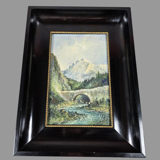 Theodor Hugo Fenners - Öl auf Hartfaser