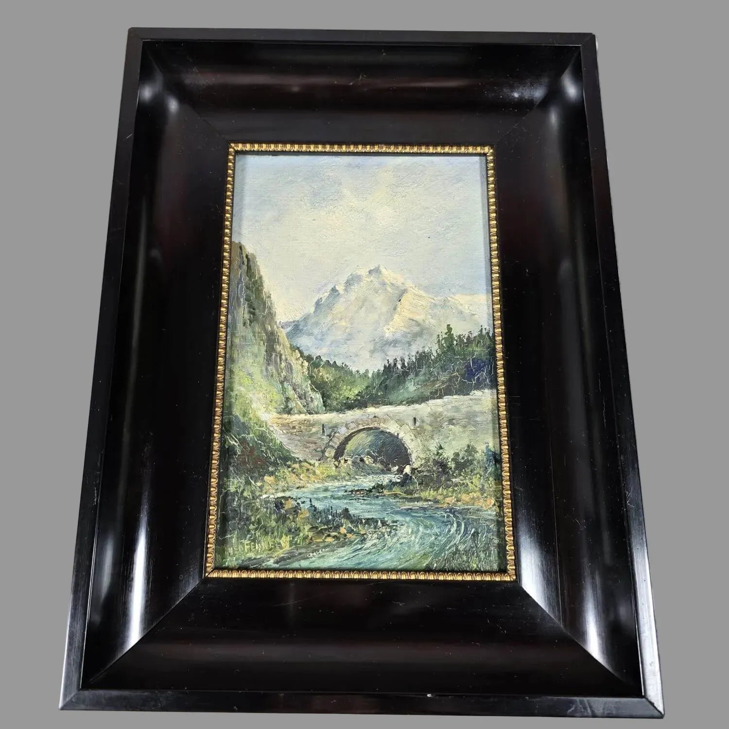 Theodor Hugo Fenners - Öl auf Hartfaser